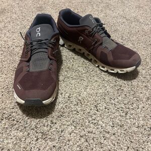 On Running Men's Maroon Athletic Shoes